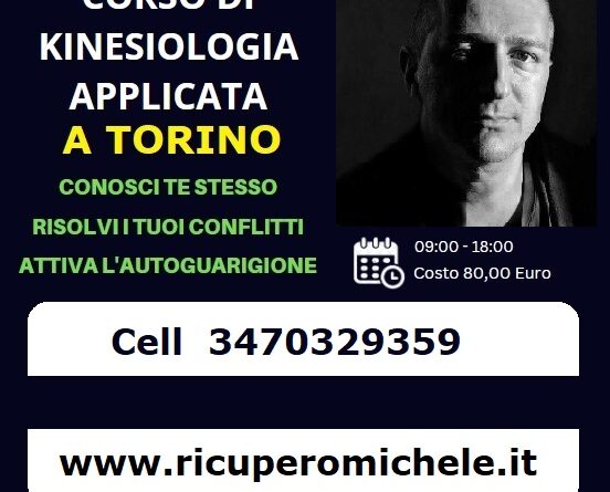 Corso di kinesiologia applicata a Torino