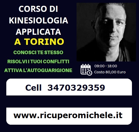 Corso di kinesiologia applicata a Torino